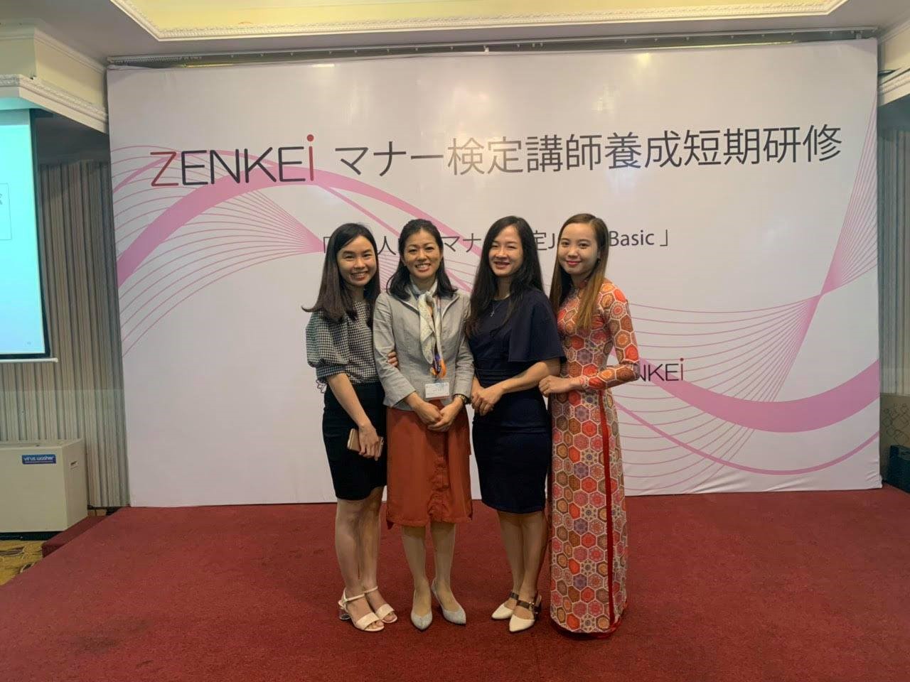 Golden Span hỗ trợ Học viện Zenkei huấn luyện kỹ năng và văn hóa ứng xử cho người lao động Việt Nam